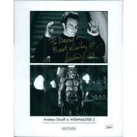 Andrew Divoff Wishmaster 2 Signed 8x10 Matte Promo Photo JSA Authenticated
