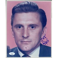 Kirk Douglas Actor Signed 8x10 Glossy Photo JSA Authenticated
