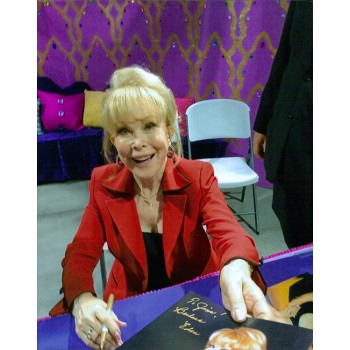 Barbara Eden Actress Signed 8x10 Cardstock Photo JSA Authenticated Scuffs Jim Barbara Eden Actress Signed 8x10 Cardstock Photo JSA Authenticated Scuffs Jim