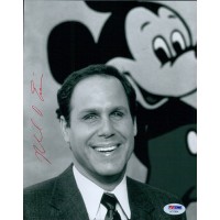Michael Eisner Disney CEO Signed 8x10 Glossy Photo PSA Authenticated