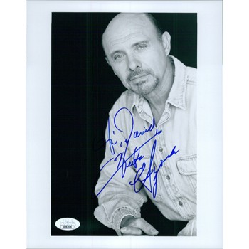 Hector Elizondo Actor Signed 8x10 Matte Photo JSA Authenticated