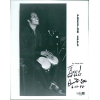 Preston Epps Percussionist Signed 8x10 Glossy Photo JSA Authenticated