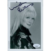 Linda Evans Actress Signed 5x7 Glossy Photo JSA Authenticated