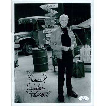 Mike Farrell Actor Signed 8x10 Glossy Photo JSA Authenticated