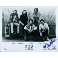 Don Felder Eagles Musician Signed 8x10 Glossy Photo JSA Authenticated