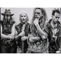 Ginger Fish Drummer Signed 11x14 Matte Photo JSA Authenticated