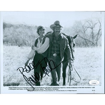 Jane Fonda The Electric Horseman Signed 8x10 Glossy Promo Photo JSA Authentic