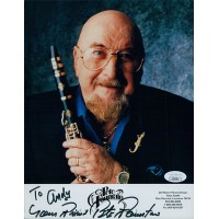 Pete Fountain Jazz Musician Signed 7.5x9.5 Glossy Promo Photo JSA Authenticated