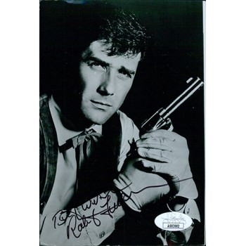 Robert Fuller Actor Signed 4.5x6.5 Glossy Photo JSA Authenticated Damaged