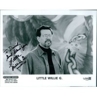 Little Willie G. Garcia Signed 8x10 Glossy Promo Photo JSA Authenticated