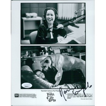 Janeane Garofalo The Truth About Cats & Dogs Signed 8x10 Matte Photo JSA Authen