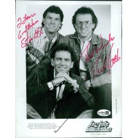 Gatlin Brothers Larry Steve Rudy Signed 8x10 Glossy Promo Photo JSA Authentic