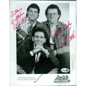 Gatlin Brothers Larry Steve Rudy Signed 8x10 Glossy Promo Photo JSA Authentic