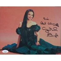 Crystal Gayle Singer Signed 8x10 Cardstock Photo JSA Authenticated