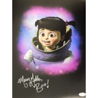 Mary Gibbs Signed Monsters, Inc. Boo 11x14 Matte Color Photo JSA Authenticated