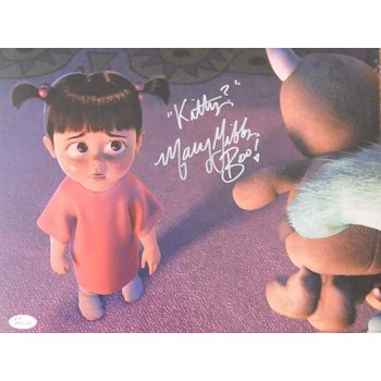 Mary Gibbs Signed Monsters, Inc. Boo 11x14 Matte Color Photo JSA Authenticated