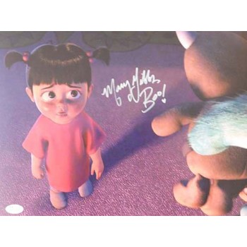 Mary Gibbs Signed Monsters, Inc. Boo 11x14 Matte Color Photo JSA Authenticated