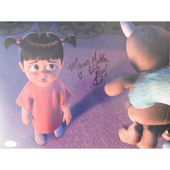 Mary Gibbs Signed Monsters, Inc. Boo 11x14 Matte Color Photo JSA Authenticated