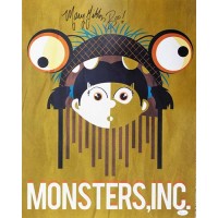 Mary Gibbs Signed Monsters, Inc. Boo 16x20 Matte Color Photo JSA Authenticated