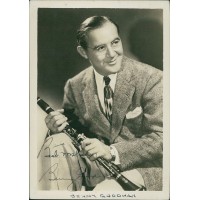 Benny Goodman Clarinet Bandleader Signed 5x7 Original Photo JSA Authenticated