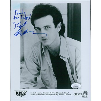 Keith Gordon The Chocolate War Director Signed 8x10 Glossy Photo JSA Authentic