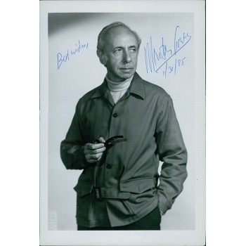 Morton Gould Composer Signed 5x7.25 Glossy Photo JSA Authenticated