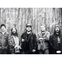 Greensky Bluegrass Band Signed 11x14 Matte Photo JSA Authenticated by 5