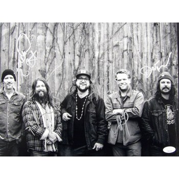 Greensky Bluegrass Band Signed 11x14 Matte Photo JSA Authenticated by 5