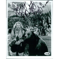 Dan Haggerty Grizzly Adams Signed 8x10 Glossy Photo JSA Authenticated Dan Haggerty Grizzly Adams Signed 8x10 Glossy Photo JSA Authenticated