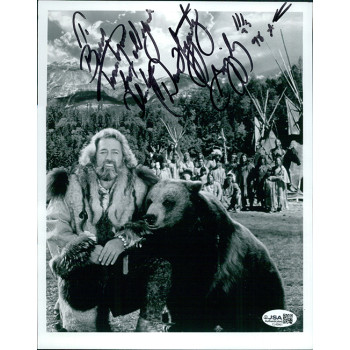 Dan Haggerty Grizzly Adams Signed 8x10 Glossy Photo JSA Authenticated Dan Haggerty Grizzly Adams Signed 8x10 Glossy Photo JSA Authenticated