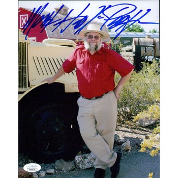 Mark Hall-Patton Pawn Stars Beard of Knowledge Signed 8x10 Matte Photo JSA Auth.