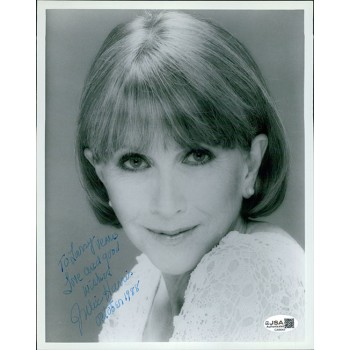 Julie Harris Actress Signed 8x10 Matte Photo JSA Authenticated Personalized