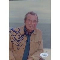 Phil Harris Actor Signed 5x7 Matte Photo JSA Authenticated