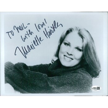 Mariette Hartley Actress Signed 8x10 Glossy Photo JSA Authenticated Personalized