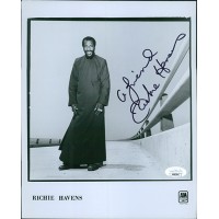 Richie Havens Signer Signed 8x10 Glossy Promo Photo JSA Authenticated