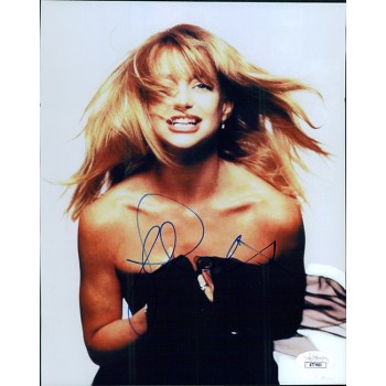 Goldie Hawn Actress Signed 8x10 Glossy Photo JSA Authenticated Blurry