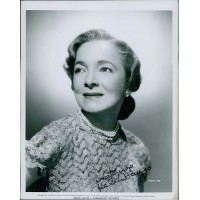 Helen Hayes Actress Signed 8x10 Original Still Glossy Photo JSA Authenticated