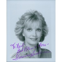 Florence Henderson Actress Signed 4x5 Glossy Photo JSA Authenticated