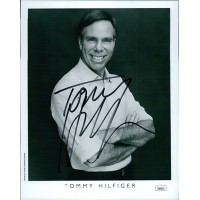 Tommy Hilfiger Fashion Designer Signed 8x10 Matte Photo JSA Authenticated