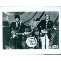 Billy Hinsche Dino, Desi And Billy Signed 8x10 Glossy Photo JSA Authenticated