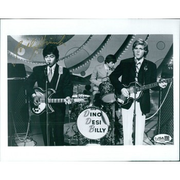 Billy Hinsche Dino, Desi And Billy Signed 8x10 Glossy Photo JSA Authenticated