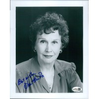 Kim Hunter Actress Signed 8x10 Matte Photo JSA Authenticated