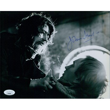 John Hurt Actor Signed 8x10 Glossy Photo JSA Authenticated