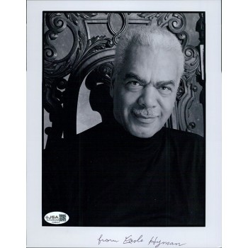Earle Hyman Actor Signed 8x10 Matte Photo JSA Authenticated