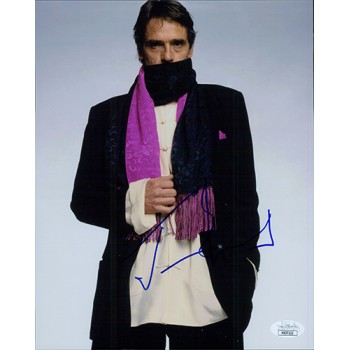 Jeremy Irons Actor Signed 8x10 Matte Photo JSA Authenticated