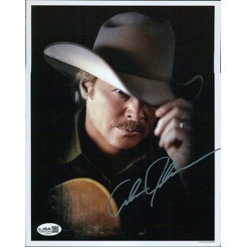 Alan Jackson Country Singer Signed 8x10 Cardstock Photo JSA Authenticated Alan Jackson Country Singer Signed 8x10 Cardstock Photo JSA Authenticated