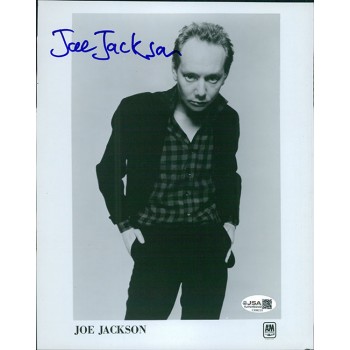 Joe Jackson Musician Signed 8x10 Glossy Promo Photo JSA Authenticated Kinks