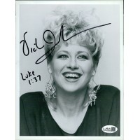 Victoria Jackson Actress Signed 7x9 Glossy Photo JSA Authenticated