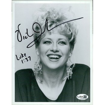 Victoria Jackson Actress Signed 7x9 Glossy Photo JSA Authenticated