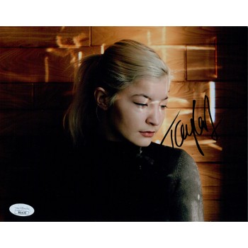 Taylor Janzen Singer Signed 8x10 Matte Photo JSA Authenticated